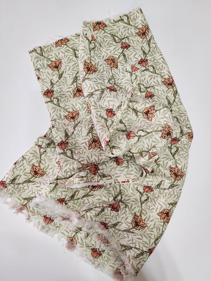 Floral Mid Weight Linen